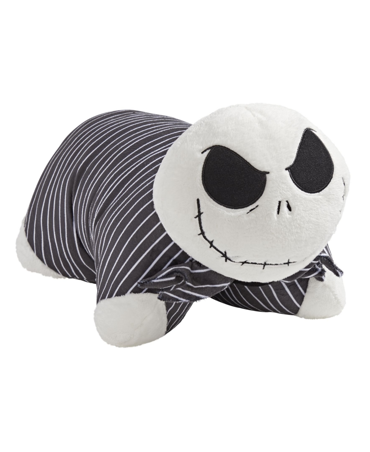 Pillow Pets Disney Nightmare Before Christmas Jack Skellington Stuffed Animal Plush Toy In Black