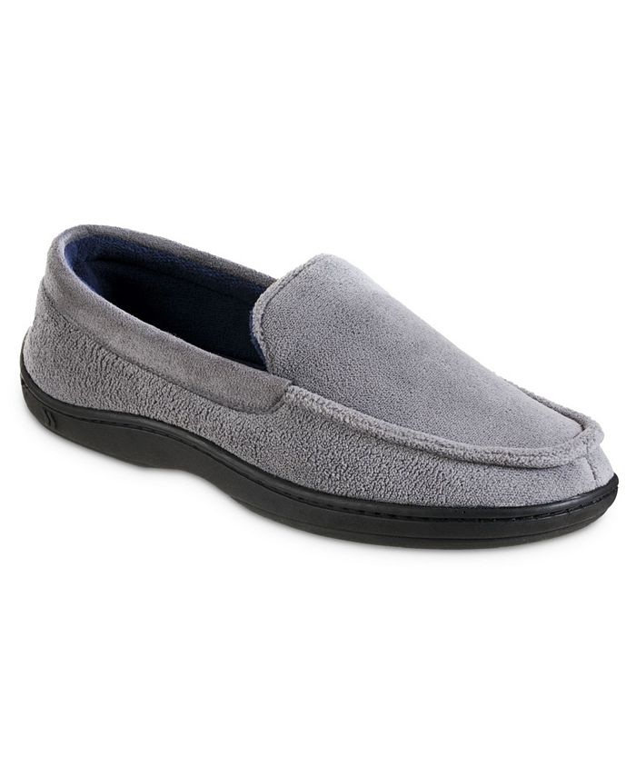 Isotoner Men's Microterry Jared Moccasin Slippers - Macy's