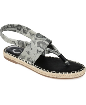Journee Collection Flin Espadrille Sandals Women's Shoes