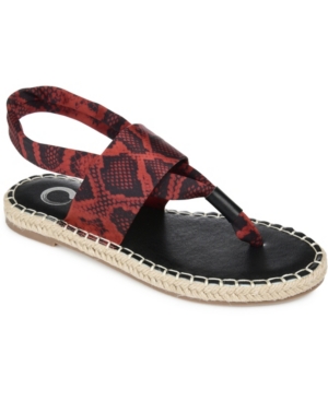 Journee Collection Flin Espadrille Sandals Women's Shoes