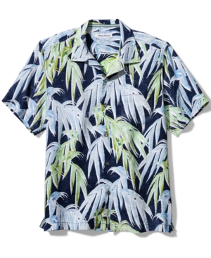 TOMMY BAHAMA MEN'S PERFECT PALMDAY FROND-PRINT LINEN CAMP SHIRT