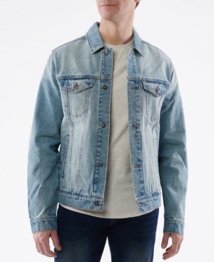 Lazer Men's Denim Trucker Jacket