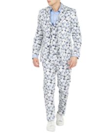 Men's Slim-Fit Floral Vested Suit Separates, Created for Macy's  