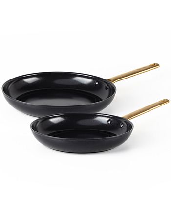GreenPan Reserve 2-Piece Heathy Ceramic Nonstick Frying Pan 10 and 12 Set  in Sunrise CC005206-001 - The Home Depot