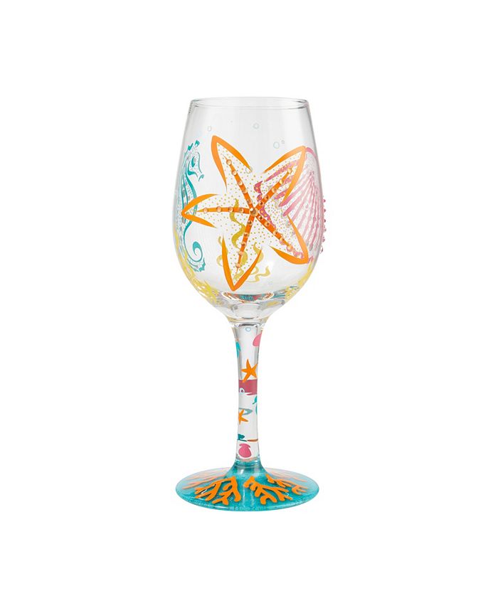 Enesco Wine Glass Coastal - Macy's