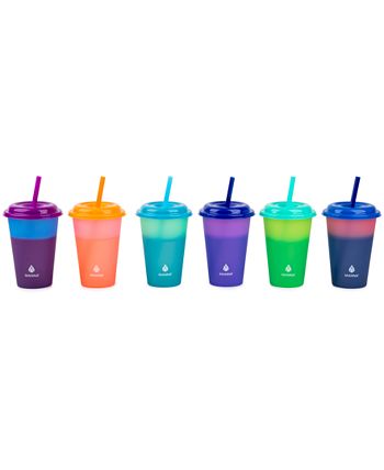 12 oz. Color-Changing Cup, Straw, and Lid