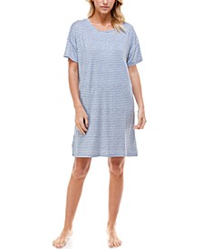 Short Sleeve Sleep Shirt Nightgown