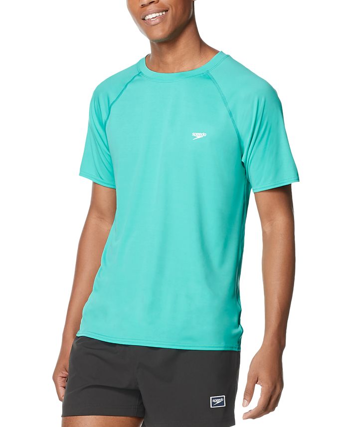Speedo Men's Quick-Dry UPF 50+ Rash Guard & Reviews - Swimwear - Men ...