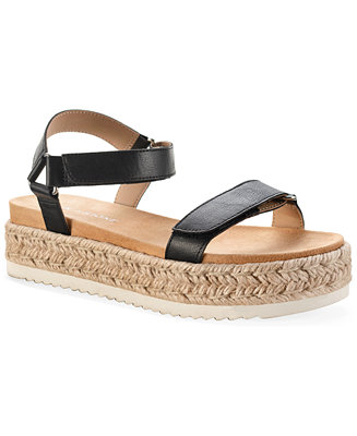 Sun + Stone Rylaan Wedge Sandals, Created for Macy's - Macy's