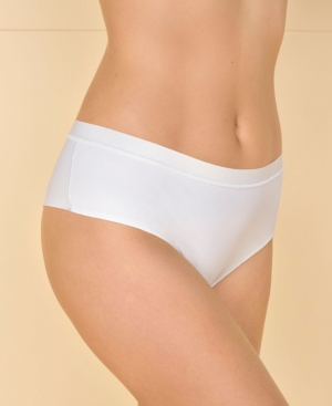 Leonisa Women's One-size-fits-all Invisible Cheeky Panty In White