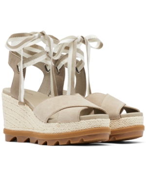 Sorel Women's Joanie Ii Ankle-Strap Lace-Up Sandals Women's Shoes