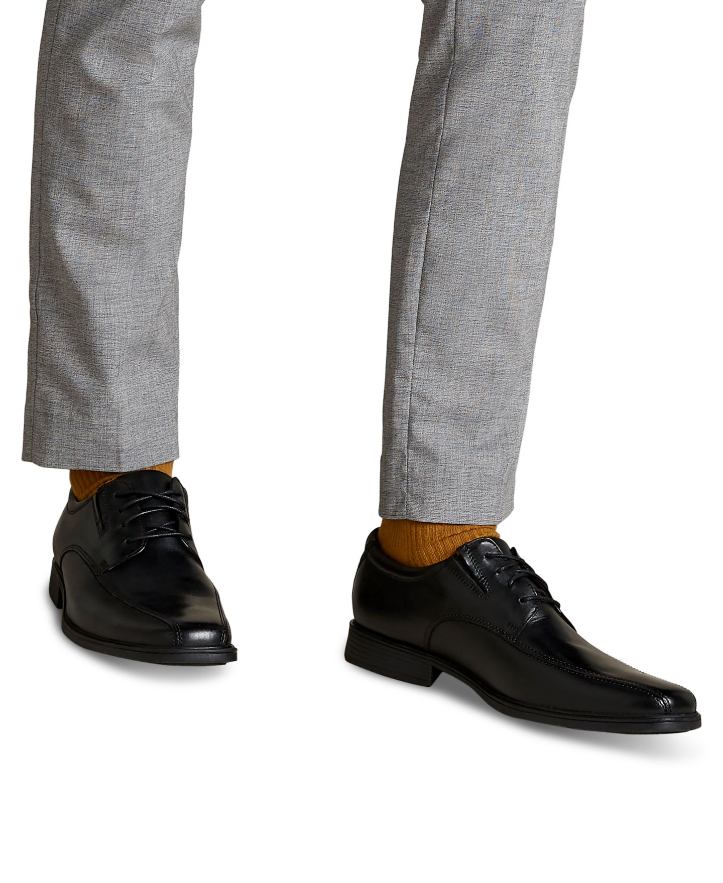 Мужские туфли-оксфорды Clarks Tilden Walk, цвет: Чёрный — фото 8