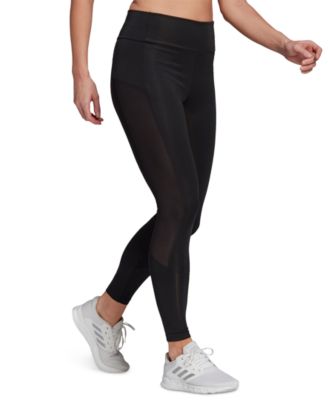 adidas Women s Mesh Panel Full Length Leggings Macy s