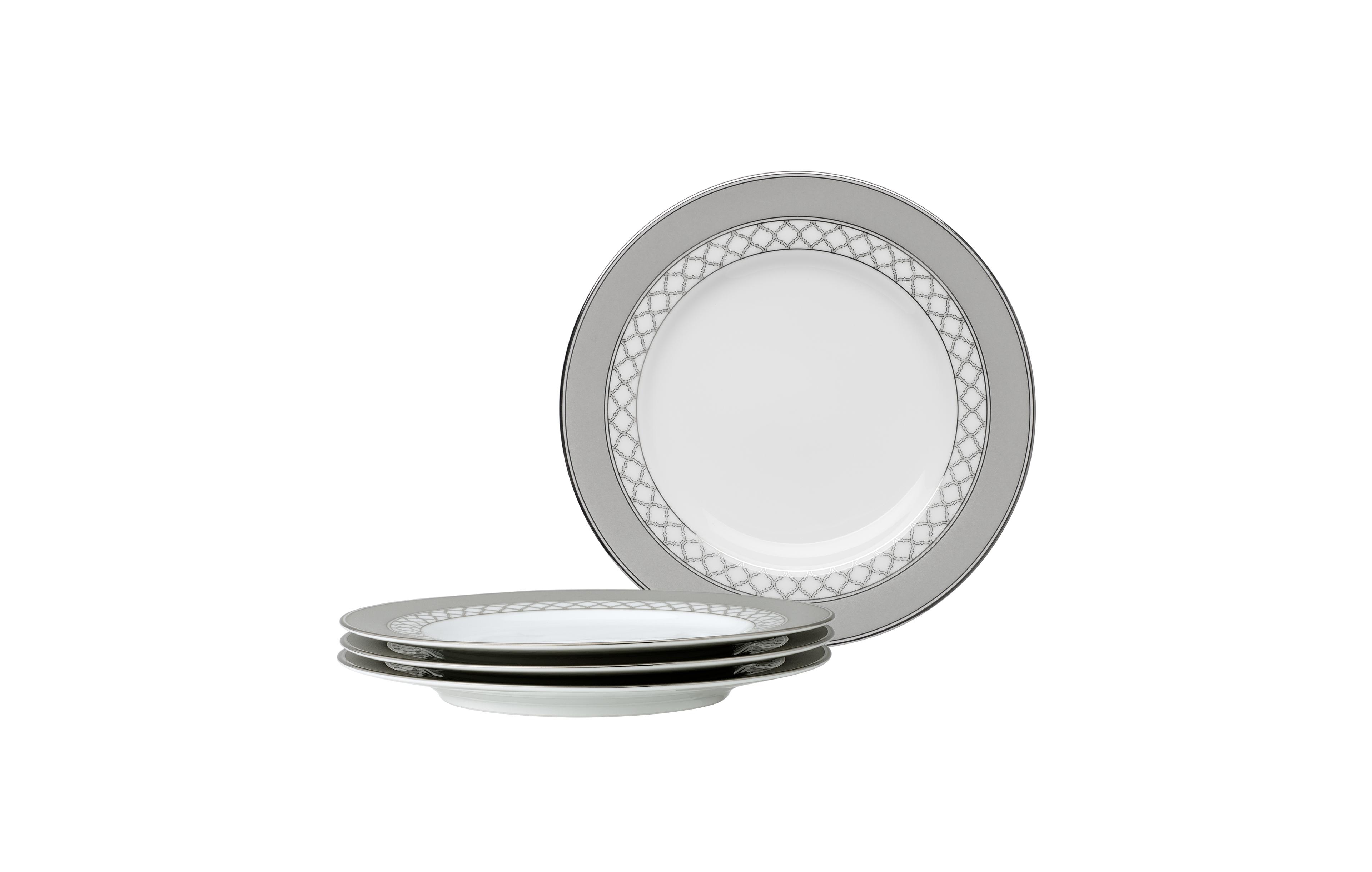 Noritake Eternal Palace Set Of 4 Salad Plates, 8-1/4"