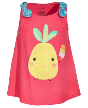 First Impressions Baby Girls Pineapple Cotton Top Created for Macy's
