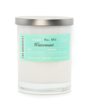 GREENMARKET PURVEYING CO. ARCHIVIST WATERMINT SOY CANDLE, 10 OZ