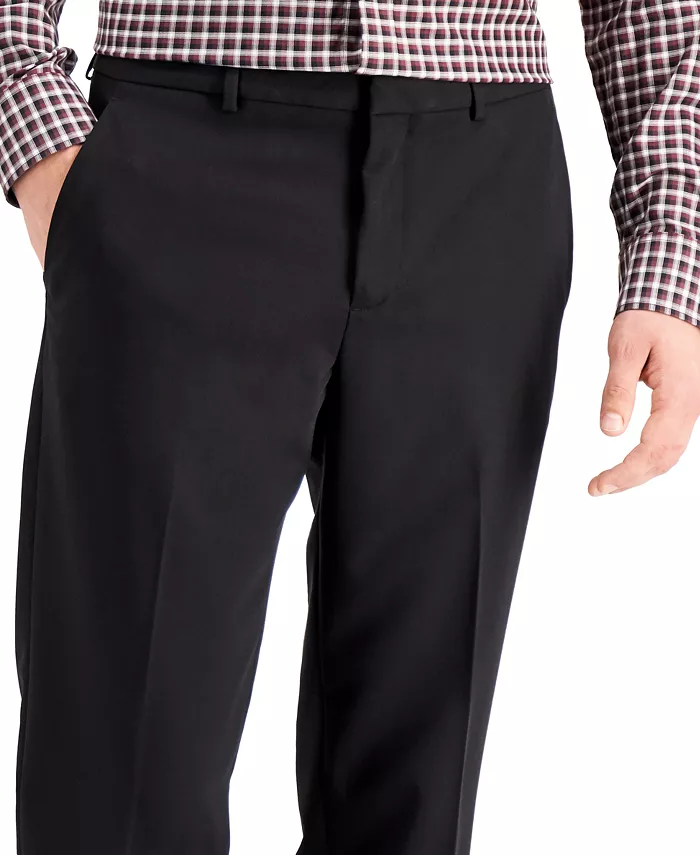 Men's Modern-Fit Stretch Solid Resolution Pants - thumbnail 7