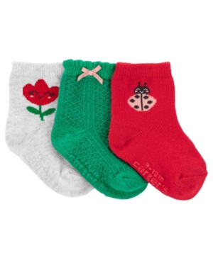 Carter's Baby Girls Booties Pack of 3