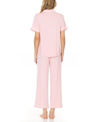 Women's Annie Notch Top and Capri Pajama Set