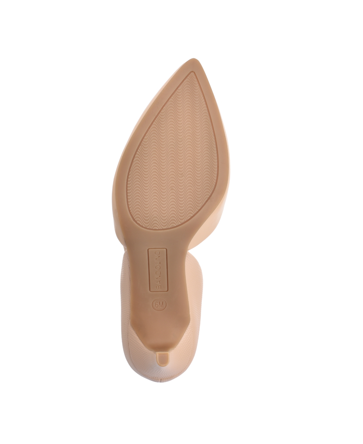 Shop Bandolino Women's Grenow D'orsay Pointed Toe Pumps In Beige Lizard