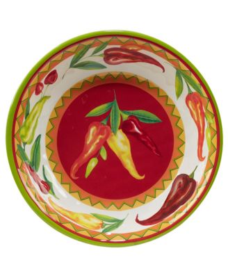 Certified Red Hot 5 Piece Melamine Salad/Serving Set