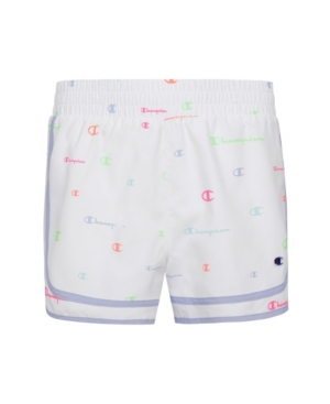 Big Girls All Over Print Varsity Woven Short