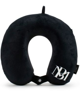 Badgley Mischka - Memory Foam Travel Neck Pillow (Pink Lace)