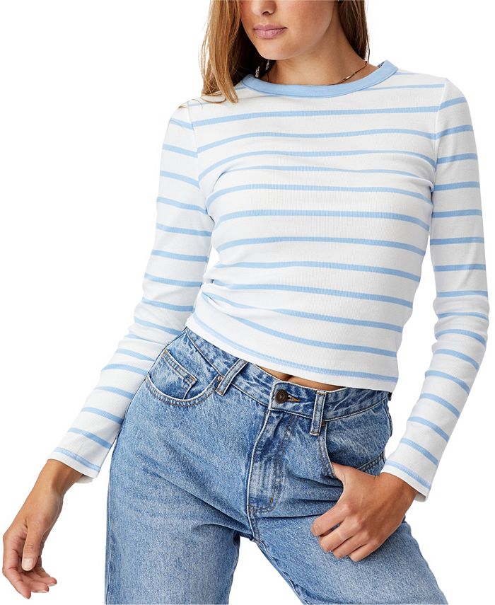 COTTON ON Women's The Turn Back Long Sleeve Top Macy's
