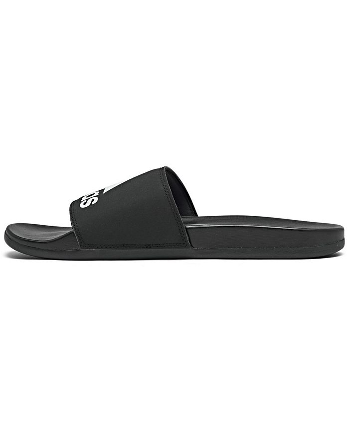 adidas Men's Adilette Cloudfoam Slide Sandals from Finish Line - Macy's