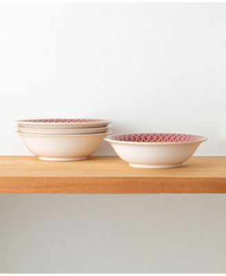 Crochet Set of 4 Cereals, 6-1/2", 15.5 oz.