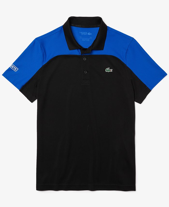 Lacoste Men's Sport Breathable Colorblock Tennis Polo Shirt - Macy's