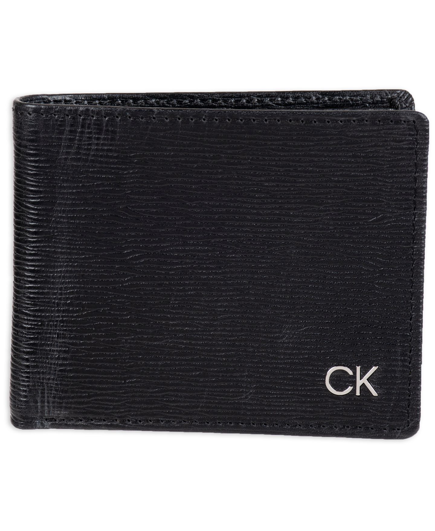 Мужской кошелёк Calvin Klein RFID Slimfold Extra Capacity Wallet, цвет: Чёрный — фото 1