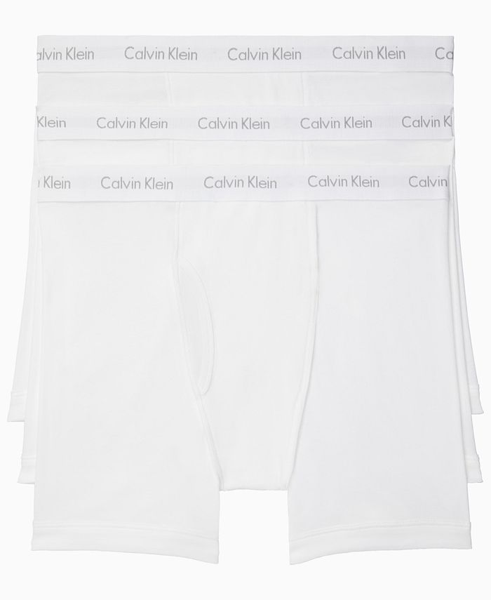 Calvin Klein Men's Big & Tall Cotton Classics 3 Pack Boxer Brief & Reviews  - Underwear & Socks - Men - Macy's