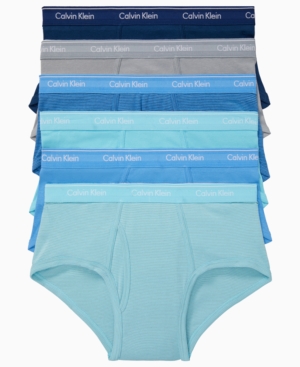 Calvin Klein Men's Cotton Briefs 6 Pack