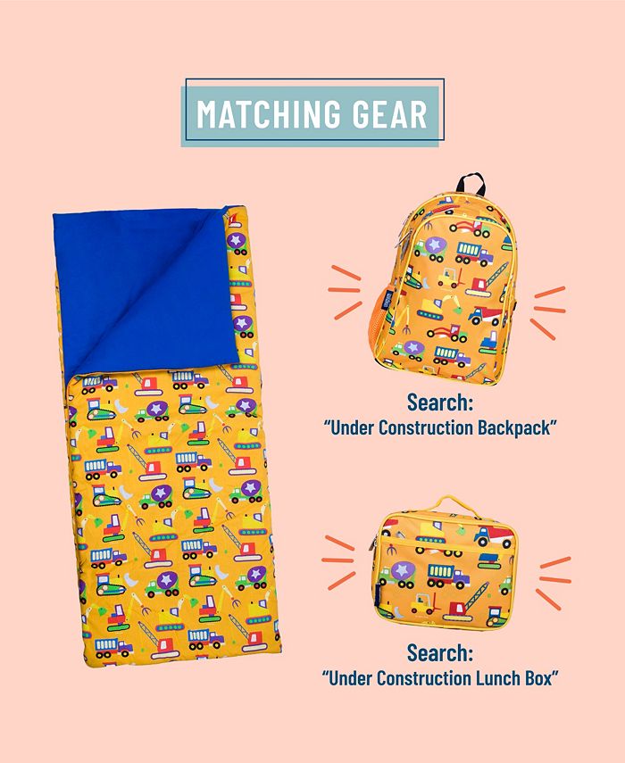 Wildkin Under Construction Sleeping Bag Macy's