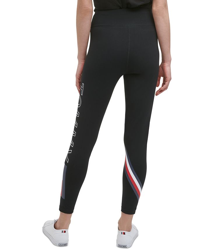 tommy hilfiger sport logo leggings