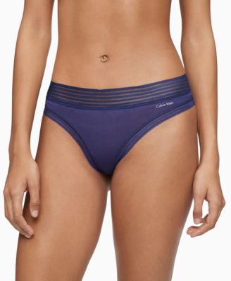 Calvin Klein - Striped-Waist Thong QD3670