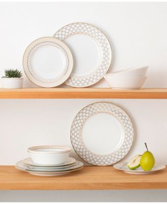 Eternal Palace Gold 12-Pc Dinnerware Set, Service for 4