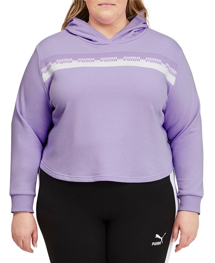 Cropped plus size best sale hoodie