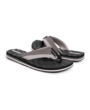 Muk Luks Men's Chill Cooler Thong Men's Shoes In Black