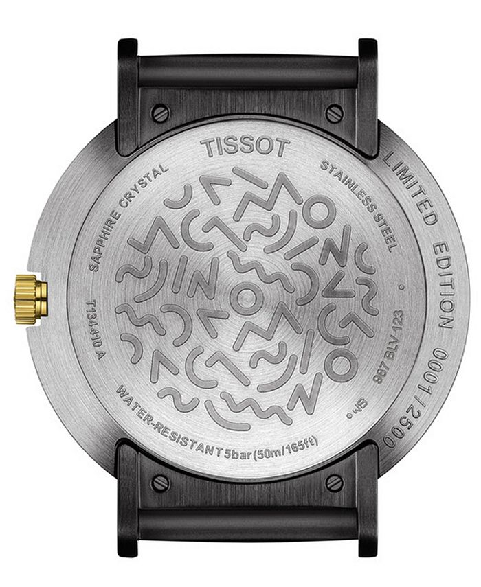 Tissot - Men's Swiss Heritage Memphis Brown Strap Watch 41mm