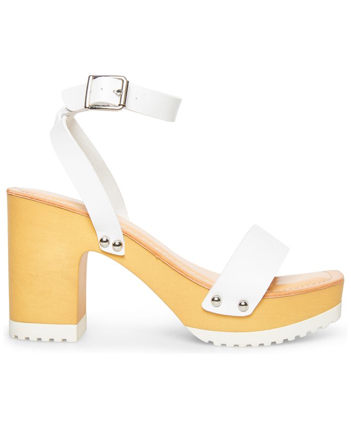 Madden Girl Caprise Wooden Platform Sandals Macy's