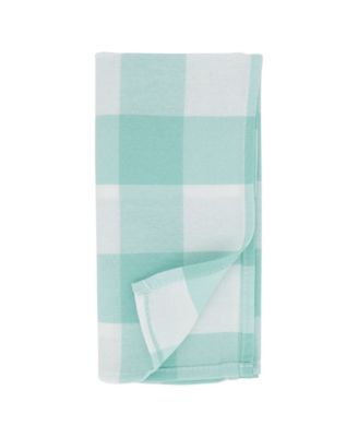 Buffalo Plaid Check Pattern Design Cotton Napkins, Set of 4, 20" x 20"