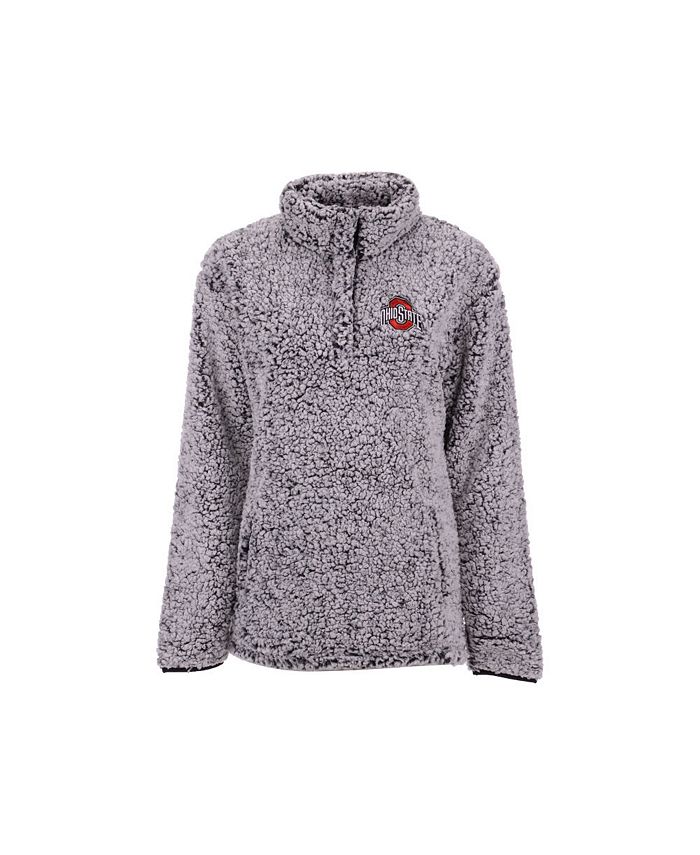 Ohio state on sale women's sherpa pullover