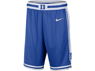 Nike Duke Blue Devils Men's Limited Basketball Road Shorts & Reviews ...