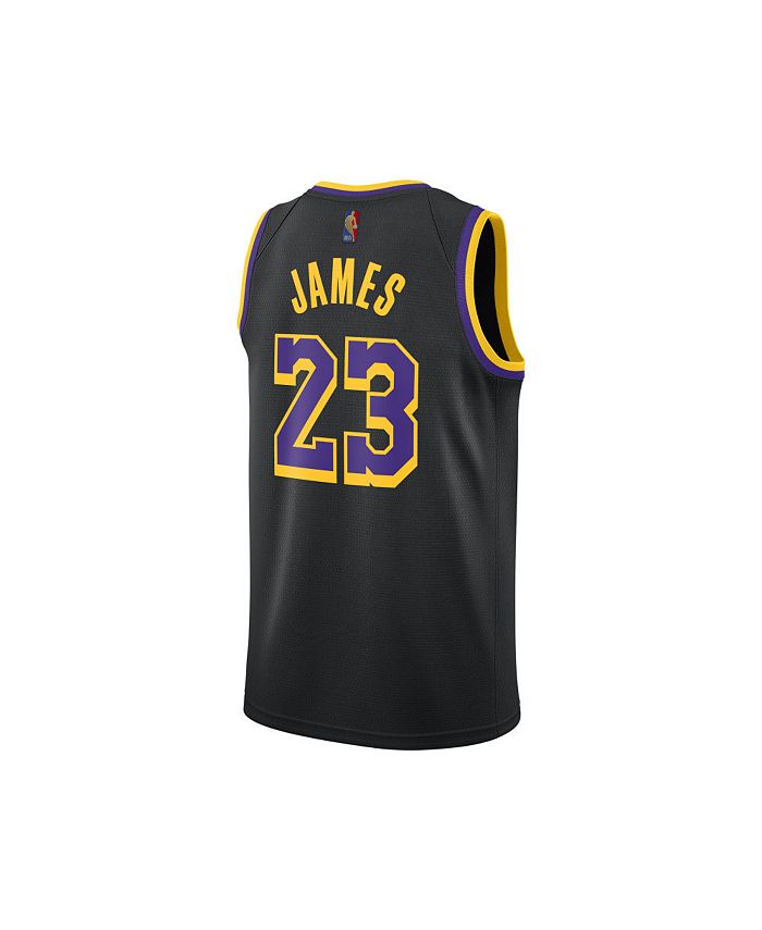 Men's Nike LeBron James White Los Angeles Lakers Swingman Jersey