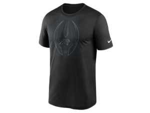 Nike Carolina Panthers Men's Icon Legend T-shirt In Black