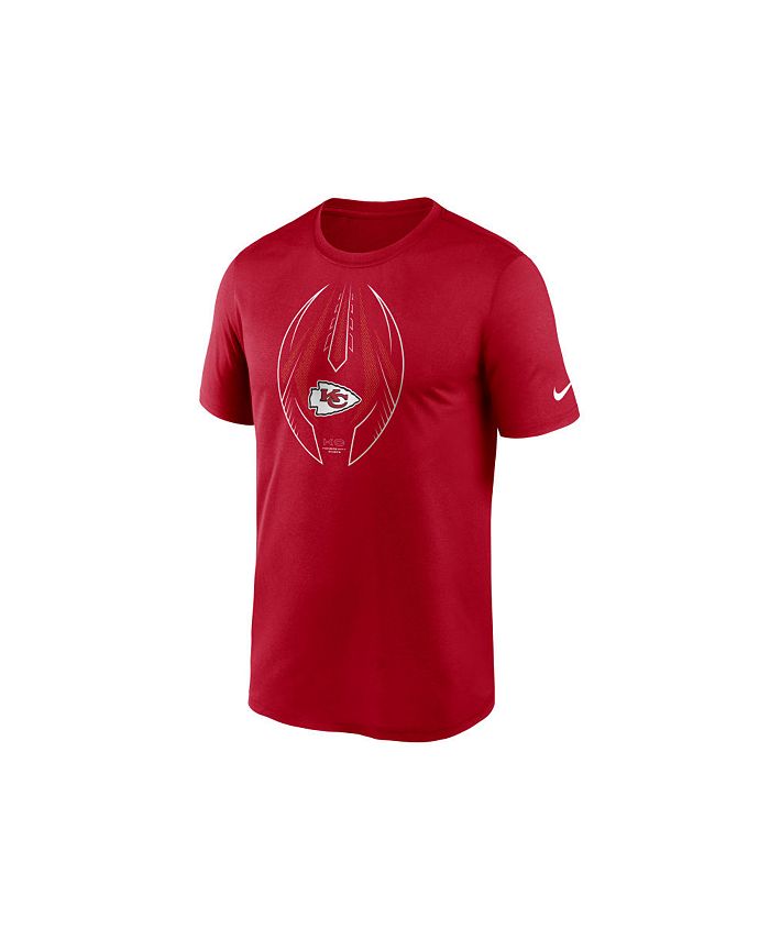 Nike Kansas City Chiefs Men's Icon Legend T-Shirt - Macy's