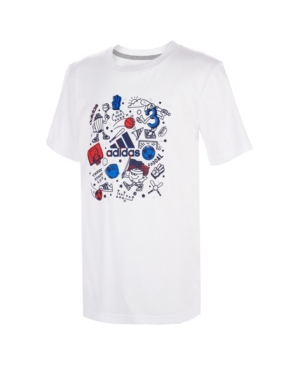 adidas Little Boys Short Sleeve Americana T-shirt
