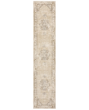 Jhb Design Andorra And02 2'6" X 12' Runner Rug In Beige